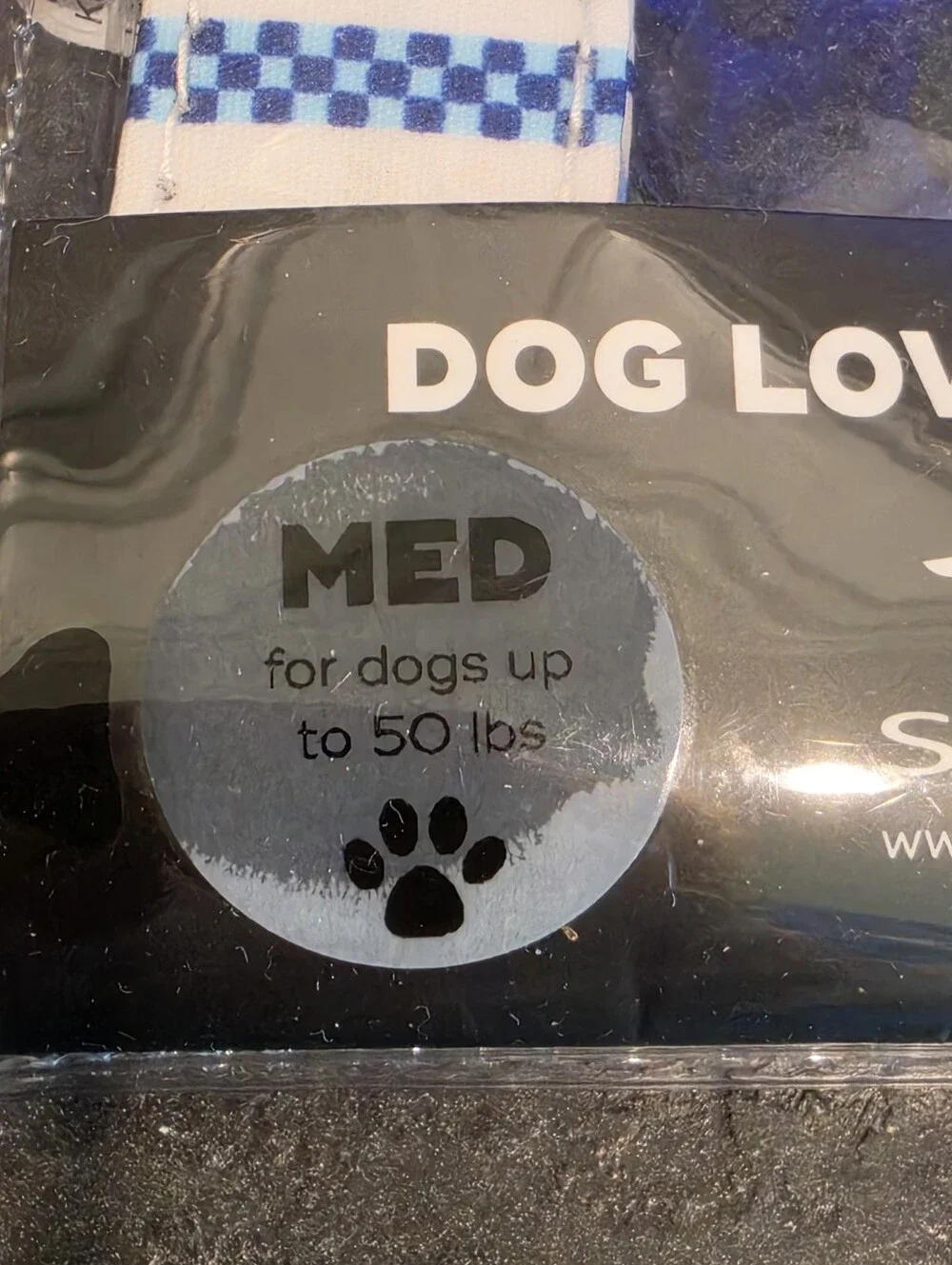 SCOUT Dog Lover MEDIUM Walk Set - Blue & White